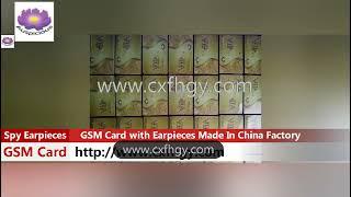 Spy GSM VIP Card GSM 330L With Spy Micspy Earpieces Earphone China Factory