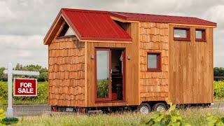Charming 'Pampille' Tiny House on Wheels For Sale by Baluchon  | #tinyhouseonwheels