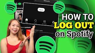 PAANO MAG LOG OUT SA SPOTIFY APP | Riencyll Cabile