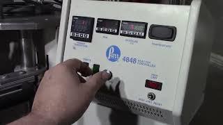 Parr 4584 High Pressure Chemical Reactor 5500 ml mall wetted parts are Hastelloy C276