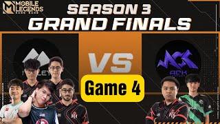 The Valley vs Ackerman | Game 4 | Grand Final  | NASL S3 | MLBB