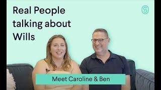 Safewill | Real people talking about Wills | Meet Caroline & Ben