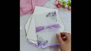 Latest vellum wrap wedding invitation cards! best gift cards for wedding party XV Anos Birthday