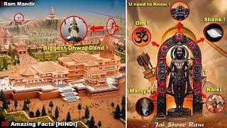 20 Amazing FACTS about RAM MANDIR | HIDDEN DETAILS | Decoding The Architecture