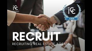 RECRUIT: Recruiting Real Estate Agents Course from Icenhower Coaching & Consulting