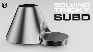 Solving tricky SUBD - Blender Hard Surface Modeling TUTORIAL