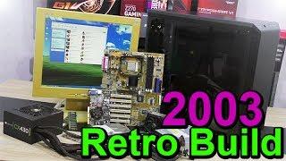 2003 Retro PC ZUSAMMENBAUEN und darauf SPIELEN