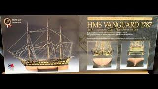 Обзор сборной деревянной модели линейного корабля HMS Vanguard Amati 1:78 версия 2