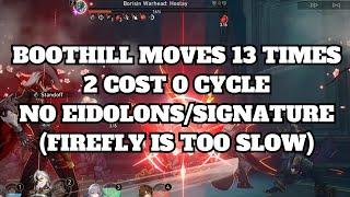 E0S0 BOOTHILL 0 CYCLE HOOLAY (2 COST TOTAL) | 2.5 Memory of Chaos | Honkai Star Rail