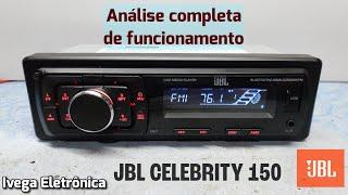 Rádio JBL Celebrity 150, dicas de conserto, análise completa.