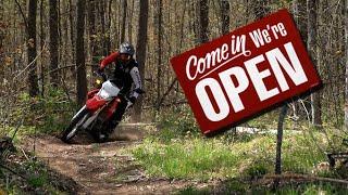 CRF250L|SCORRA Trails Are Open!
