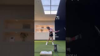 7번아이언연습#최지희프로#제자리스윙#골프연습방법#골프레슨