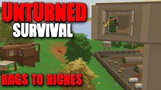 Unturned Survival - THE PERFECT RAGS TO RICHES IN 2025