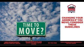 Changing Your Address If You Move: Consider These Guidelines | Abreu Movers Queens