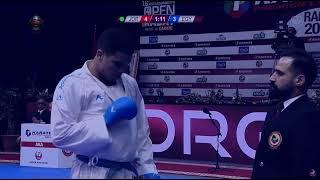 Mohammad Aljafari vs youssef Badawy | Final Male Kumite -84Kg | Rabat 2022