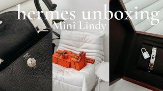 Unboxing Hermes Mini Lindy 2024