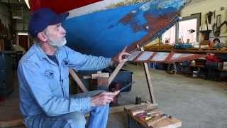 Part 2 - A quick and easy method to remove screws - Wooden boat repair on a Herreshoff 12 1/2