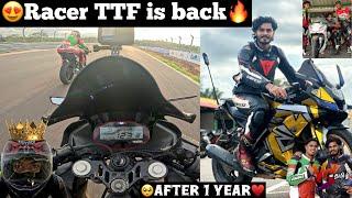 After 1 year Racer TTF is back|Indian Racer TTF started bike Race|Best student | moto vlog |