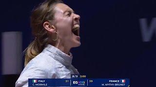 Fencing - Women's Sabre Team Gold Medal Match EG 2023