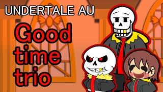 【UNDERTALE AU】Paper Good time trio【ペーパーマリオ風】