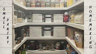 SMALL PANTRY TOUR | HOMEMAKING | HOMESTEAD