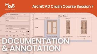 ArchiCAD Crash Course 3: Documentation and Annotation