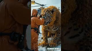 Heroic Rescue Team Saves Tiger from PARASITIC Nightmare!  #saveanimals #animalrescue