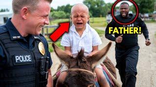 Police Officer Forces Black Child with Cancer to Sit on a Donkey, Unaware His Father Is an FBI Agent