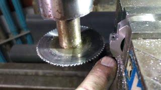 Part 2 - Building a toy steam engine generator; drilling, tapping, and slitting the generator casing