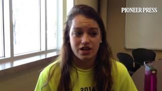 Mounds View's Bella Sutton, the Pioneer Press player of the year, discusses her keys to success.