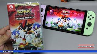 Sonic X Shadow Generations Unboxing & Gameplay