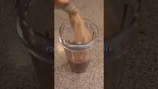 Easy protein milkshake