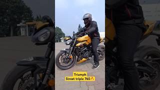 Triumph Street Triple 765  #bike #superbike #viralvideo #triumph #shorts #trending