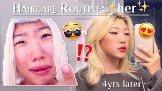 CRUNCHY & FRIED to SOFT & FLUFFY ultimate haircare routine