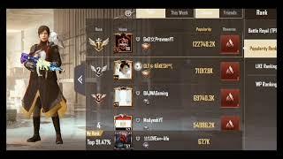 Pubg lite bajwa gaming profil popularty ranking   A1 lauwan.