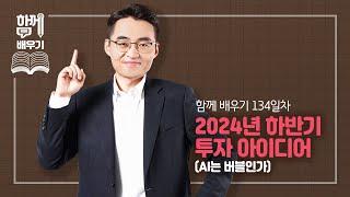 [함께배우기] 134일차, 2024년 하반기 투자 아이디어(AI는 버블인가)