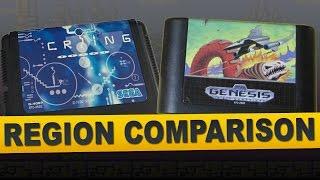 Bio-Hazard Battle for Sega Genesis (Region Comparison)