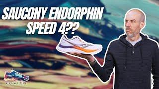 Saucony Endorphin Speed 4 Review: Something New