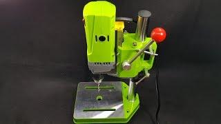 Test mini bench drill press MINIQ - For DIY Wood Metal