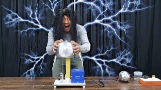 इसे टच करो और कमाल देखों - Simple Science Experiment Using Static Electricity