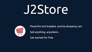 J2Store 3.x Quickstart