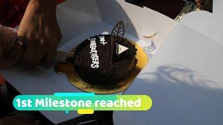 1st Milestone 100+ Subscribers Reached || Cut Cake || Simpy Saurabh Vlogs