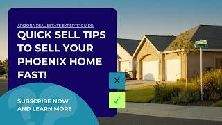 How to Sell Your Phoenix Home FAST!  (Proven 2025 Strategies)