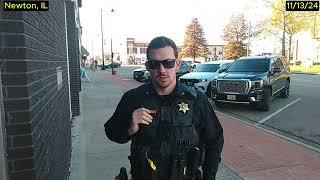 Newton IL, Bank & City Hall Audit + Window Shopping - Ignorant Officers - PT 1/3