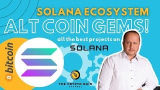 Solana Ecosystem Up and Coming Alt Coin Gems