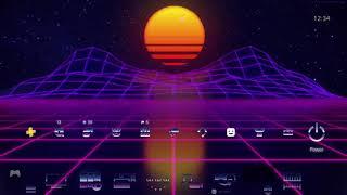 VHS Synthwave Dynamic Theme