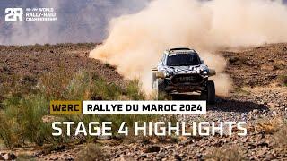 Stage 4 Highlights - Rallye du Maroc 2024 #W2RC