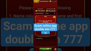 Double win 777 scam 