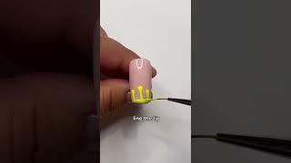 Super Easy DIY Nail Art Tutorial | Nail Drip Tutorial #shorts #nails #easynailart