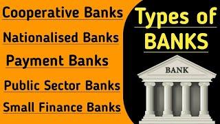 Different Types of Banks Explained - Nationalized Banks And Cooperative Bank Difference